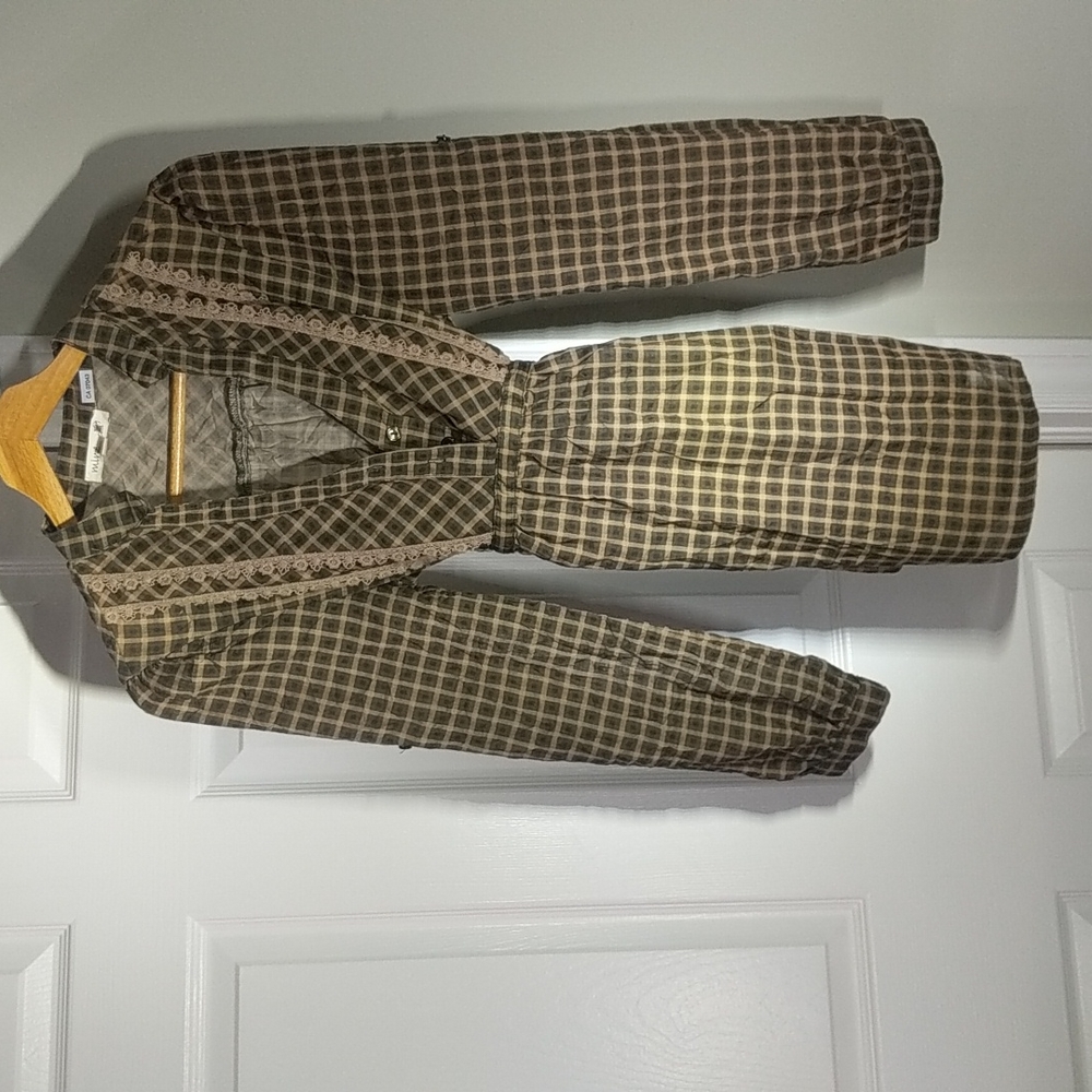 Green Patterned shirt
